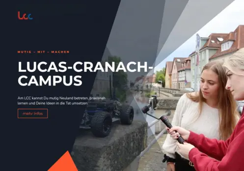 Website Lucas-Cranach-Campus Kronach