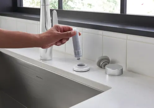 Kitchen filter faucet system