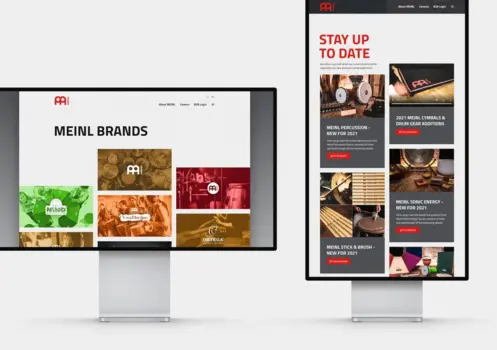 Roland Meinl Internet Relaunch