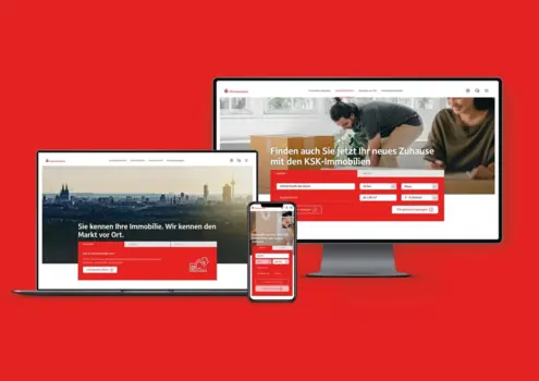 Relaunch der Website der KSK Immobilien GmbH