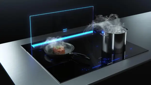 Siemens iQ700 glassdraftAir studioLine, Tischlüftung 80 cm