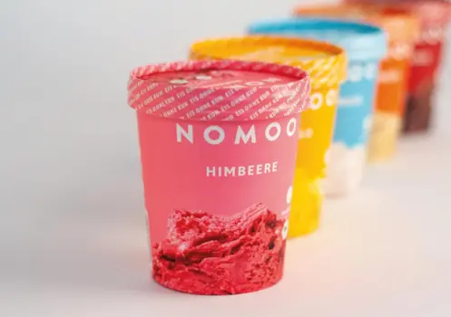 Package-Redesign für das vegane Bio-Eis NOMOO