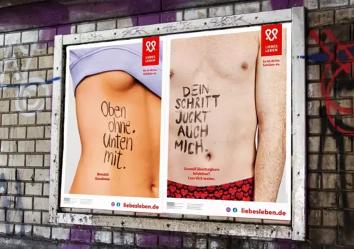 Liebesleben-Kampagne "Hautnah"