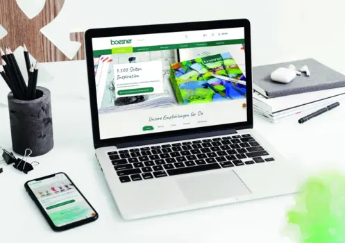 Webshop-Relaunch für boesner