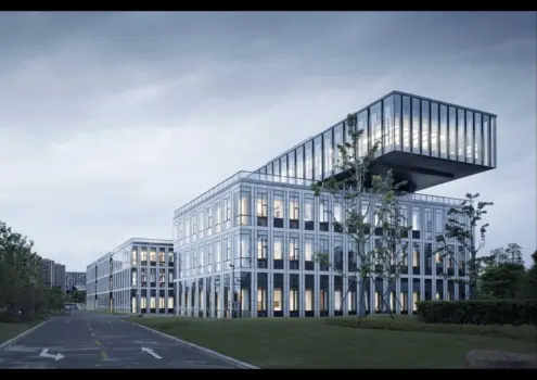 Supporting Office Building for Municipal Maintenance in Qianjiang New Town