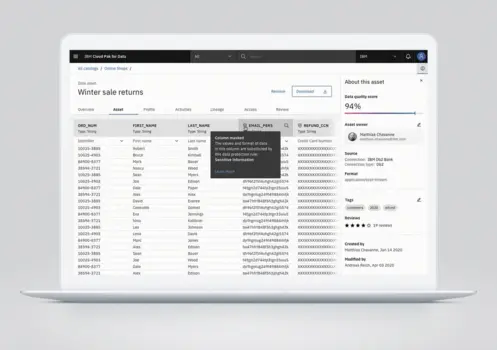 IBM Watson® Knowledge Catalog