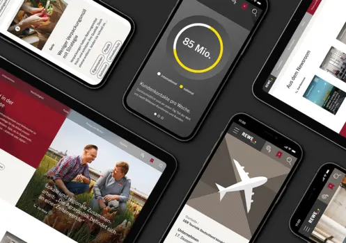 Relaunch Corporate Webseite REWE Group