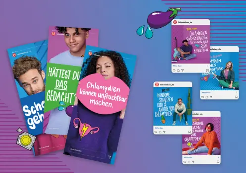 LIEBESLEBEN - Social Media- und Influencer-Kampagne #WissenWasRumgeht - "Chlamydien"