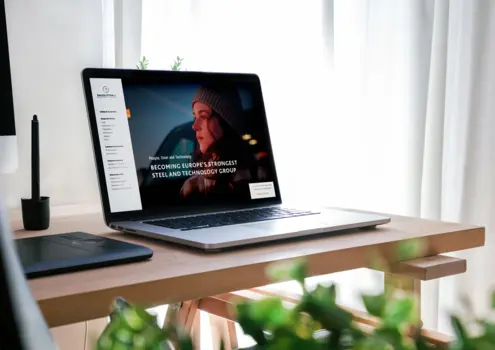 An extraordinary digital brand experience // Salzgitter AG Our Brandworld