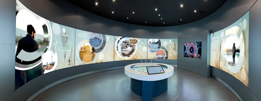 A spatial experience of Circularity // Rotunda of Salzgitter Group