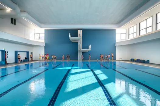 Renovation of ,Pristan, Swimming hall in Maribor