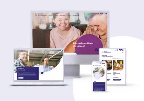 Ledder Werkstätten Relaunch Website