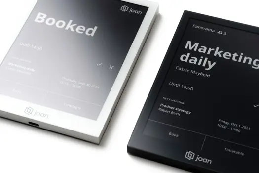 Joan 6 Pro — the ultra low-power room scheduler for the collaborative workplace