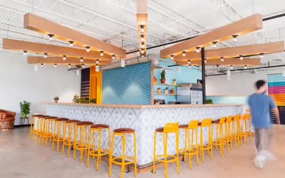 A Mexican-American Home for 100 Co-workers