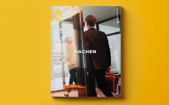Geschäftsbericht 2021 "Machen"