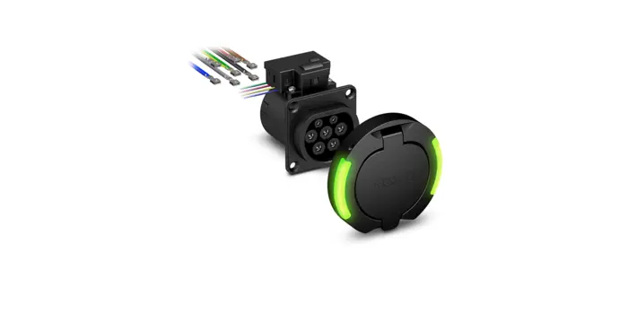 Modular infrastructure sockets for charging electric vehicles