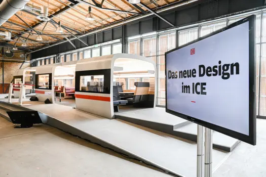 Das neue Design im ICE