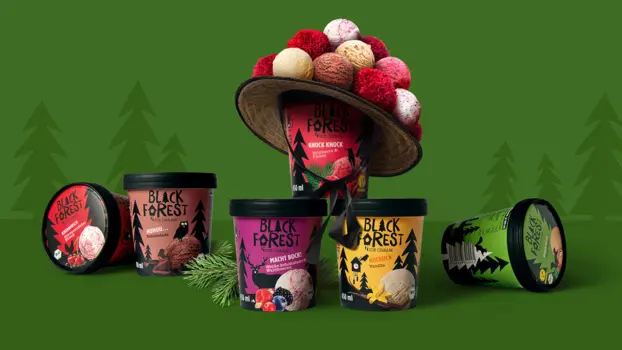 BLACK FOREST ICE CREAM