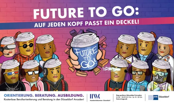 Future to Go. Auf jeden Kopf passt ein Deckel!