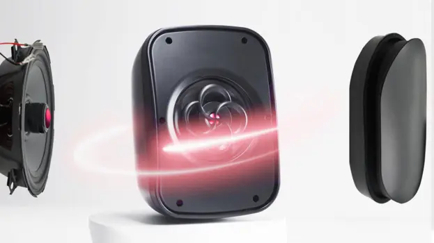 Ruby XSpira | IPX66 Waterproof Coaxial Desktop Wall Mount Speakers
