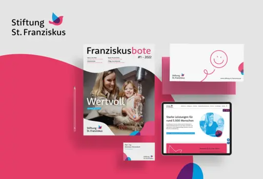 Rebranding Stiftung St. Franziskus