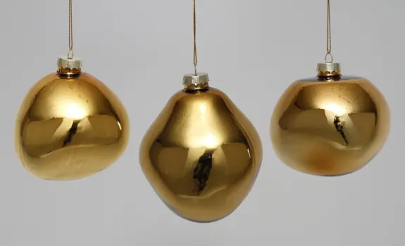 Organische Weihnachtskugel