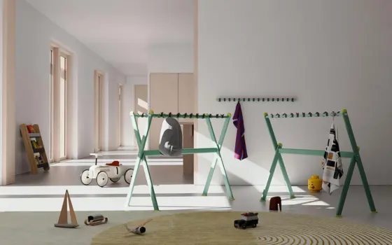 Dressing Rail for Kids