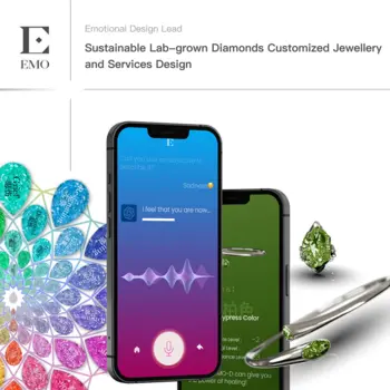 Emotional Design Lead Sustainable Lab-grown Diamonds Customized Jewellery and Services Design