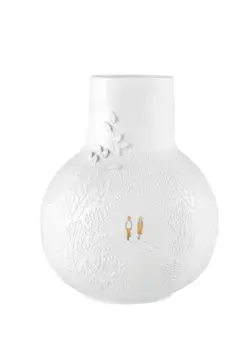 Bildergeschichten. Vase Parkspaziergang.