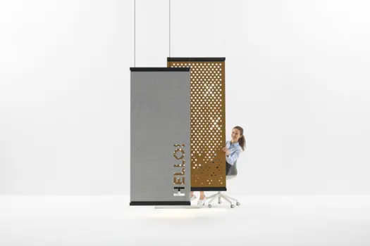 Screen Glow Acoustic Office Divider