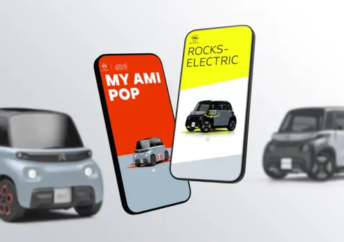 Opel Rocks Electric und Citroên AMI Online Sales