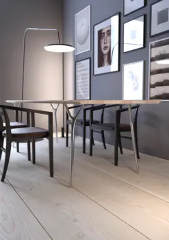 Wishbone Table Leg