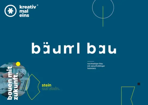 REKONZEPTION DER MARKE "Bäuml Bau"
