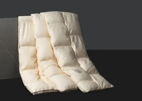 Super soft infinity warm neck goose down comforter