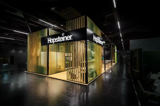 Tanzende Lamellen - Hopsteiner auf der BrauBeviale 23