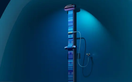 "Waterfall" shower system