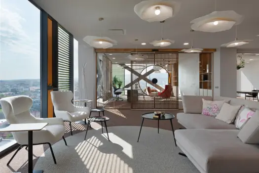 A Japanese-inspired office by Morphoza