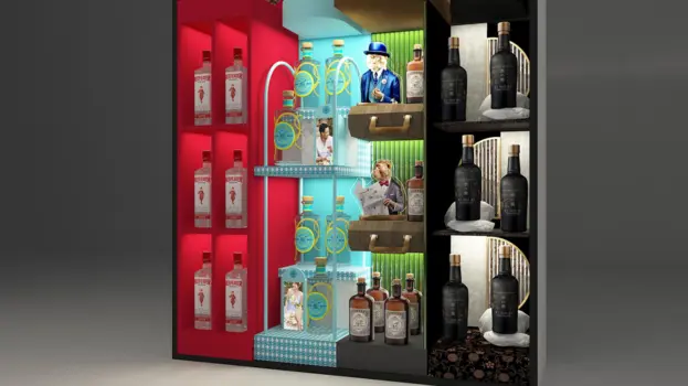 Pernod Ricard Retail identity for Gin Portfolio