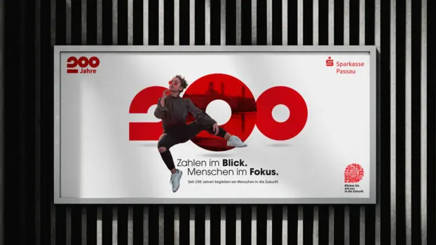 Kampagne 200 Jahre Sparkasse Passau
