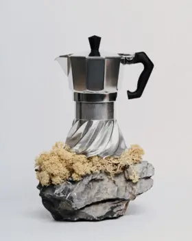 Turbo Moka Aluminium