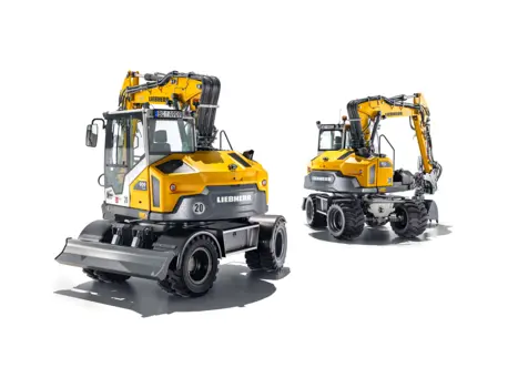 Liebherr A 909 und A 911 Compact Litronic