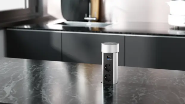 SMT-7 Voice-Controlled Motorised Pop-Up Outlet