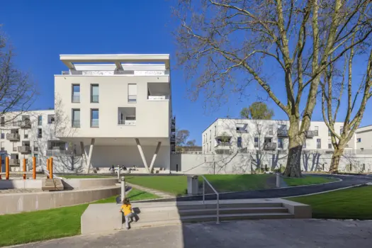 Wohnquartier Elisabeth-Selbert-Straße | Synthese aus Alt und Neu