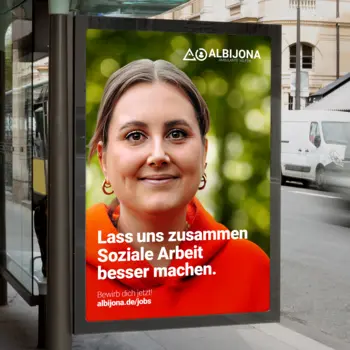 Employer Branding Kampagne Albijona × Persuaid
